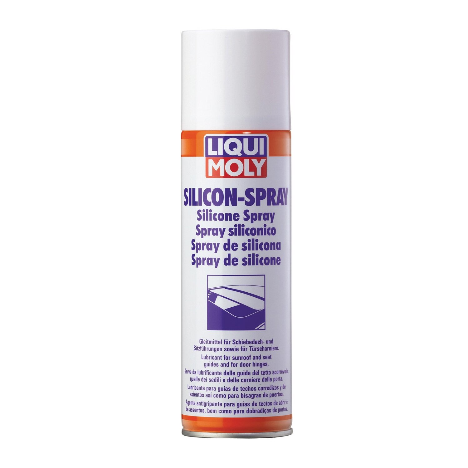 Смазка LiquiMoly Silicon-Spray, 300мл